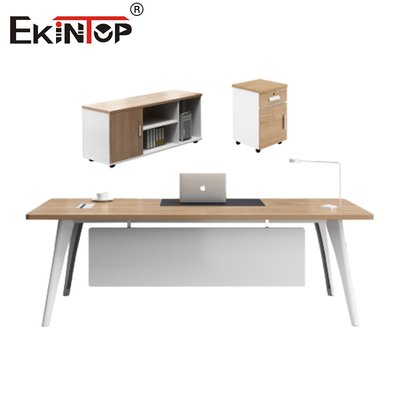 CEO Boss Bàn làm việc phong cách hiện đại Bộ bàn ghế văn phòng Bàn làm việc văn phòng điều hành