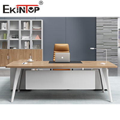 CEO Boss Bàn làm việc phong cách hiện đại Bộ bàn ghế văn phòng Bàn làm việc văn phòng điều hành