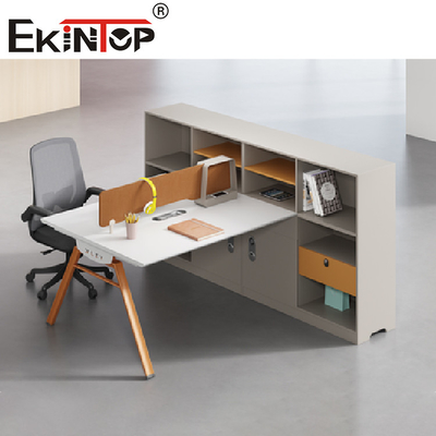 Convertible Open Staff Office Workstation Đặt bàn máy tính Bàn nội thất thương mại