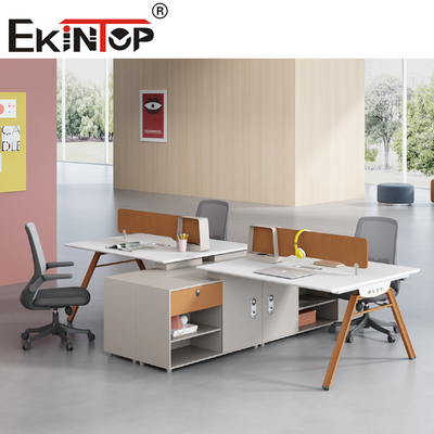 Convertible Open Staff Office Workstation Đặt bàn máy tính Bàn nội thất thương mại