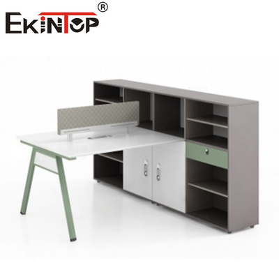 Nội thất thương mại Văn phòng Máy trạm Bàn nhân viên Chiều cao hình chữ nhật có thể điều chỉnh