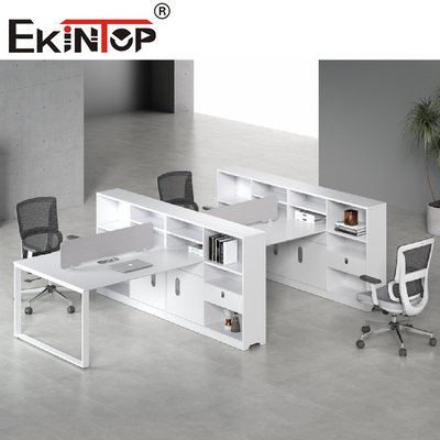 Nội thất hệ thống máy trạm phân vùng văn phòng 2-8 người Hình chữ nhật
