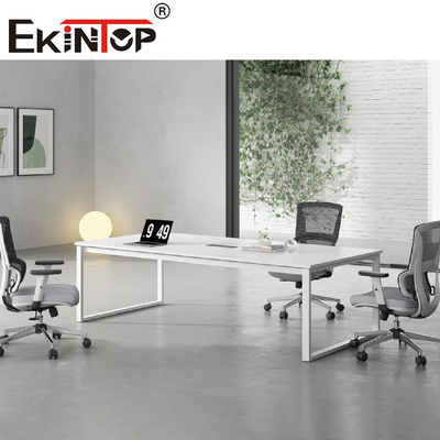 4 6 8 người Bàn phòng họp Bàn văn phòng Nội thất màu trắng