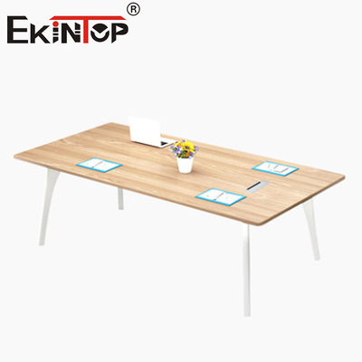 Bàn hội nghị mô-đun 4 chân Chỗ ngồi 6 8 10 người cho phòng họp