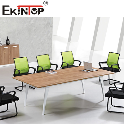 Bàn hội nghị mô-đun 4 chân Chỗ ngồi 6 8 10 người cho phòng họp