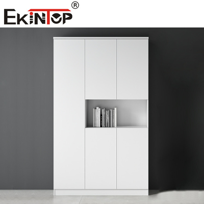 4 ngăn kéo Tủ hồ sơ chống cháy bên Tủ sách gỗ cho nội thất văn phòng
