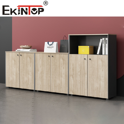 Tủ hồ sơ chống trầy xước có ngăn kéo Tủ hồ sơ gỗ lưu trữ