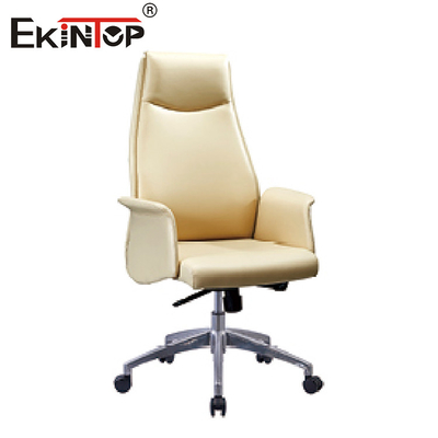 Da hiện đại Thoải mái Ghế văn phòng công thái học Thép không gỉ Loại kim loại