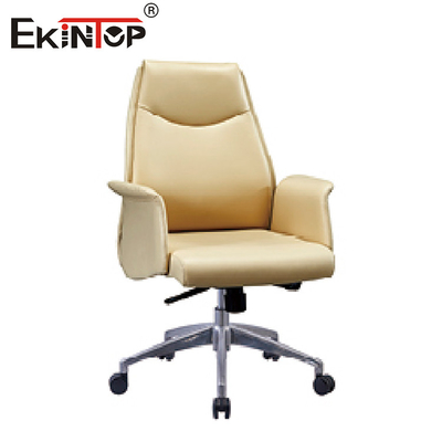 Da hiện đại Thoải mái Ghế văn phòng công thái học Thép không gỉ Loại kim loại