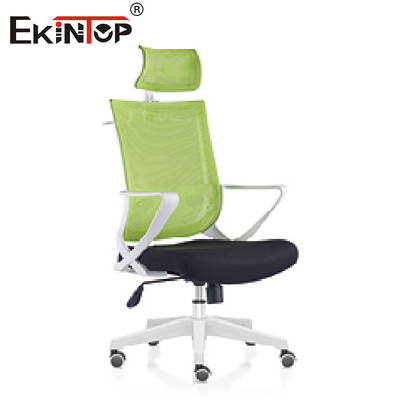 Lắp ráp hiện đại Ghế văn phòng màu xanh lá cây Chất liệu kim loại lưới