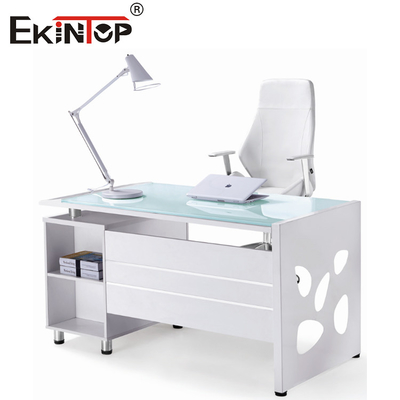 Học sinh Học văn phòng Kính cường lực Bàn kính dày cứng Các góc tròn