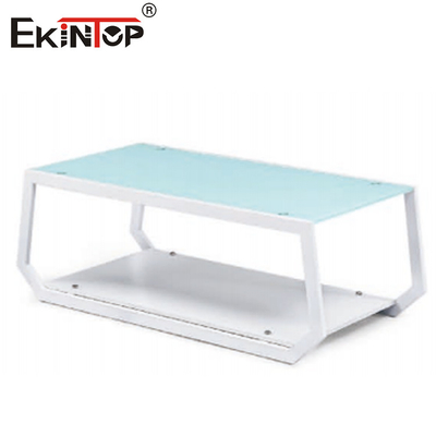 OEM hiện đại Glamour Glass Và Chrome Bàn cà phê cho thanh lịch tinh tế