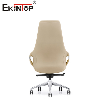 Ghế văn phòng xoay da thoải mái với bánh xe PU yên tĩnh