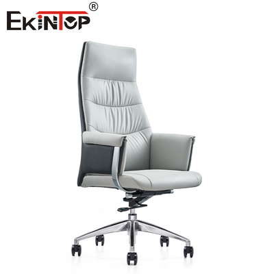 ghế văn phòng ergonomic da trắng hiện đại phong cách thanh lịch và thoải mái đặc biệt