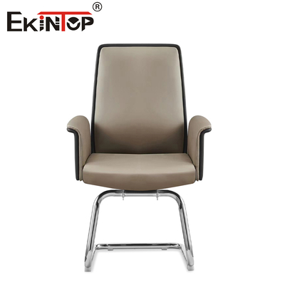 Đồng thời bền vững ghế văn phòng bằng da chắc chắn 350mm Hàm cơ sở nhôm