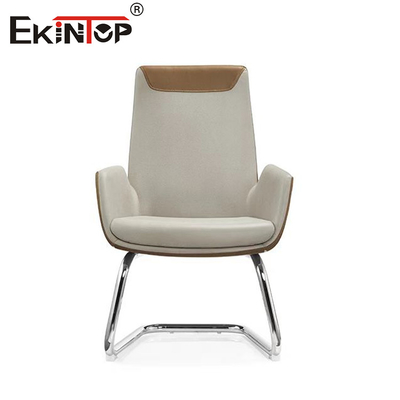 Kiểu thiết kế hiện đại ghế ăn da PU hiện đại với chân kim loại