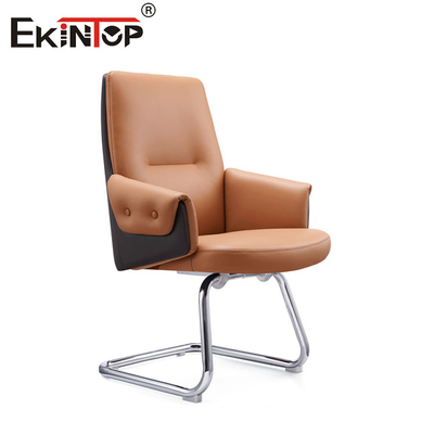 Thư giãn trong thanh lịch Executive PU ghế văn phòng da với bánh xe PU yên tĩnh