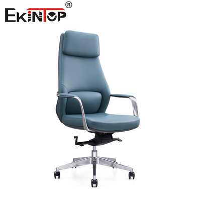 Ghế Da PU Màu Xanh Kiểu Dáng Đẹp Và Phong Cách Cho Văn Phòng Ấn Tượng Thẩm Mỹ