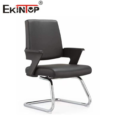 Ghế văn phòng da tổng hợp với bánh xe xoay và điều chỉnh chiều cao