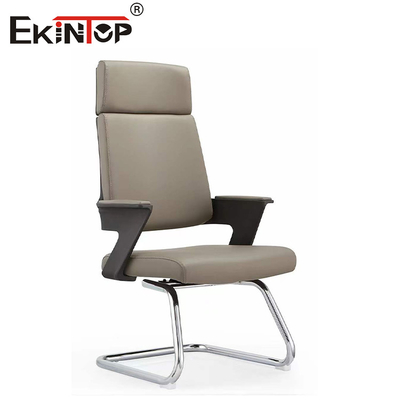 Ghế văn phòng da tổng hợp với bánh xe xoay và điều chỉnh chiều cao