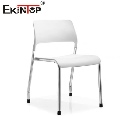 Ghế đào tạo hiện đại bằng nhựa Ghế khách có thể xếp chồng lên nhau Chân kim loại