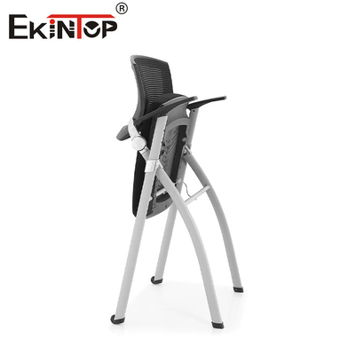 Iron Mesh ghế phòng tập luyện với Black Mesh Backrest Foam Cushion gấp
