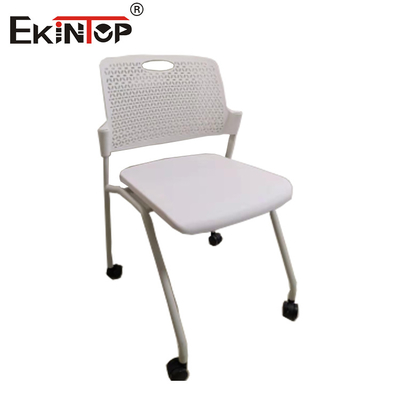 ghế tập thể dục gấp với Casters nhựa lưng gối khung sắt
