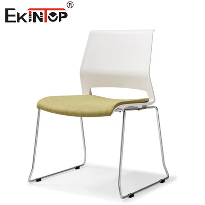 Ghế đào tạo bền vững với lưng nhựa chân kim loại Phong cách tối giản