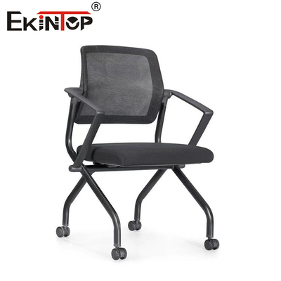 Nhiều màu xếp chồng ghế văn phòng sinh viên lưới vải hội nghị đào tạo gấp