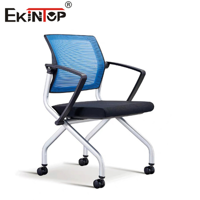 Nhiều màu xếp chồng ghế văn phòng sinh viên lưới vải hội nghị đào tạo gấp