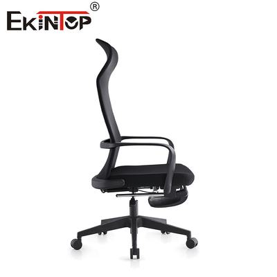 Ghế văn phòng lưới xoay kiểu hiện đại với gối tay và bánh xe