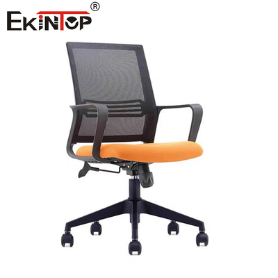 Mid Back Mesh Office Chair With Sponge Seat Cushion Cơ chế đồng bộ hóa