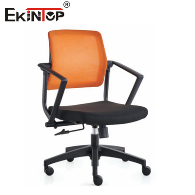 Ghế văn phòng sau lưới với bánh xe và dựa cánh tay điều chỉnh