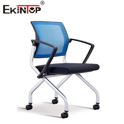 Ghế văn phòng sau lưới với bánh xe và dựa cánh tay điều chỉnh