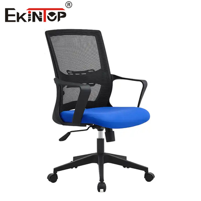 ODM Chrome Armrest Mesh ghế văn phòng với chức năng xoay