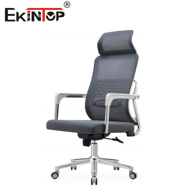 High Back Mesh Office Chair With Adjustable Headrest And Backrest Height (Tầm ghế văn phòng cao với nệm đầu và nệm lưng có thể điều chỉnh)