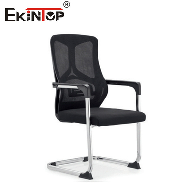 Đen cao lưng Mesh ghế văn phòng với độ cao dựa đầu điều chỉnh xoay