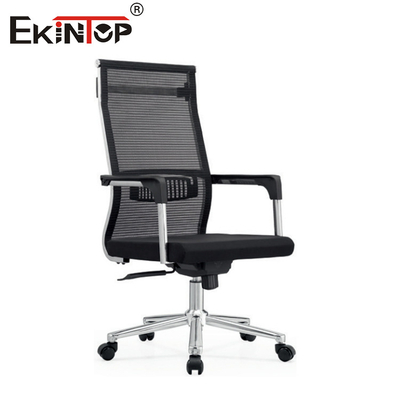 Ergonomic Curved Mesh Back Office Chair với khung kim loại và dựa cánh tay