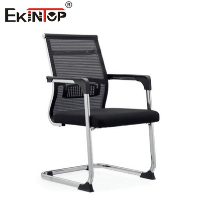 ODM Mid Back Black Mesh ghế văn phòng với ức tay hiện đại