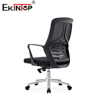 Mid Back Executive Black Mesh ghế văn phòng với bánh quay cho công việc