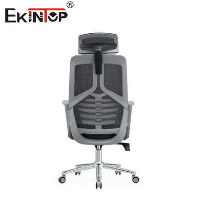 Nhiều mục đích Gray Mesh ghế văn phòng ergonomic với chiều cao điều chỉnh và quay