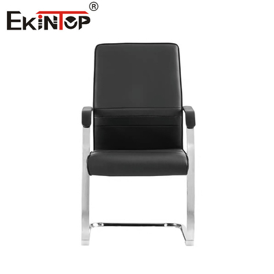 Ghế văn phòng bằng da cao lưng với nệm đầu
