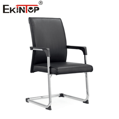 Mid Back ghế văn phòng da với yên tay ghế mềm