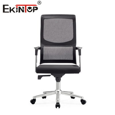 Black Mesh ghế văn phòng ergonomic phong cách hiện đại kích thước tiêu chuẩn