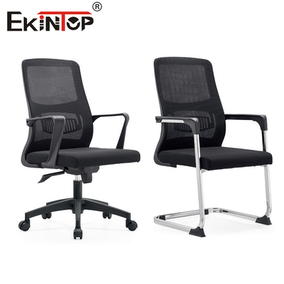 Ghế văn phòng ergonomic với vải lưới và tựa tay phong cách hiện đại