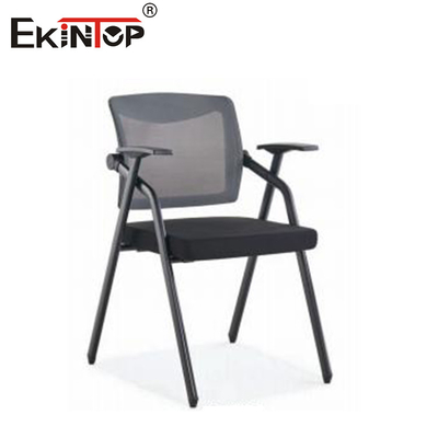 Ghế tập có thể gập lại màu đen với chất liệu lưới Phong cách hiện đại