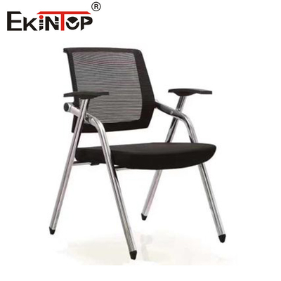 Chất liệu lưới có thể gập lại Ghế huấn luyện lưng thoáng khí có tay vịn