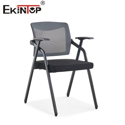 Chất liệu lưới có thể gập lại Ghế huấn luyện lưng thoáng khí có tay vịn