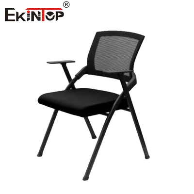 Ghế huấn luyện gấp màu đen Ghế văn phòng với gối tay theo phong cách hiện đại