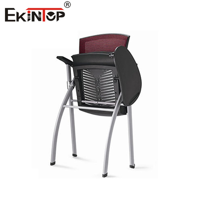 Ghế huấn luyện với gối tay gấp và vật liệu lưới cho trường học